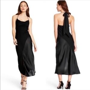New Cushnie X Target Black Slip Dress 6